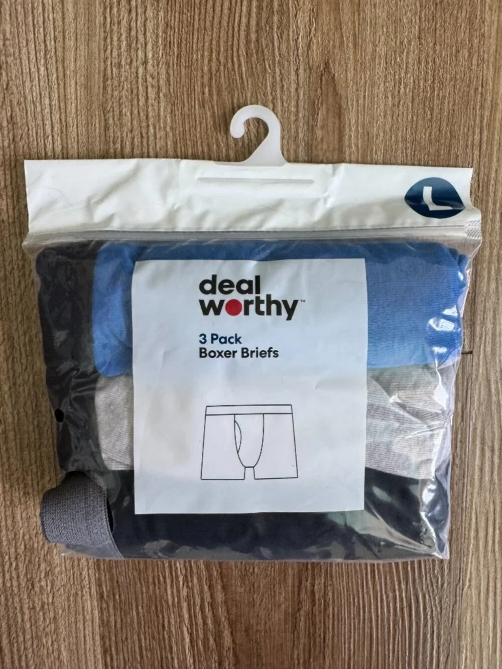 NWT (Deal Worthy / Fruit of the Loom) Boys Boxer Brief Underwear for Ages 10-12